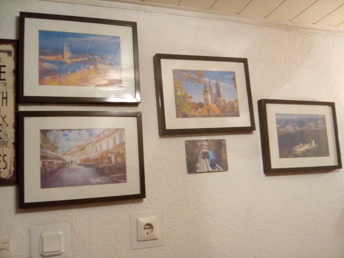 Apartman Teuta Zagreb Exteriör bild