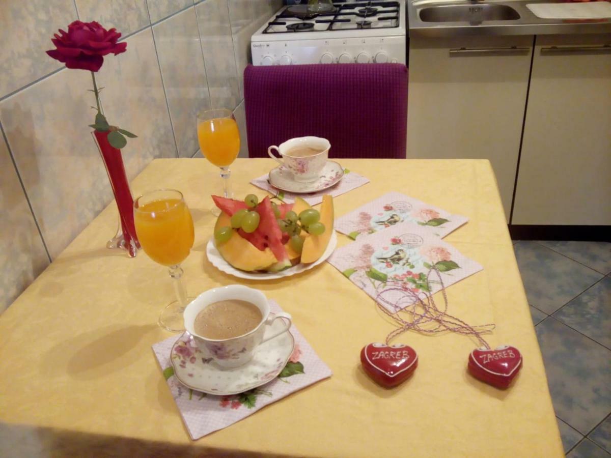 Apartman Teuta Zagreb Exteriör bild